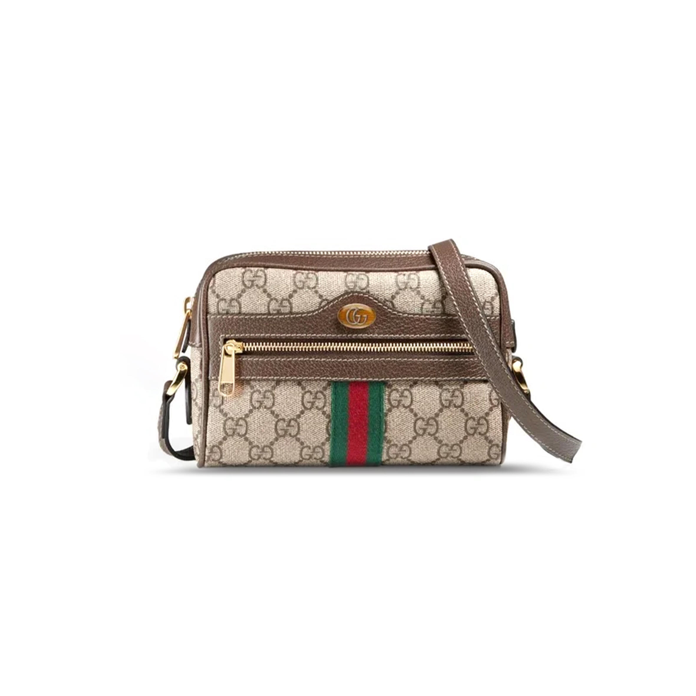 GUCCI OPHIDIA GG SUPREME MINI BAG 517350 (17.5*12*5.5cm)